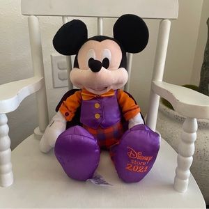 Disney Store Mickey Mouse Plush 15” Halloween Fall Autumn 2021